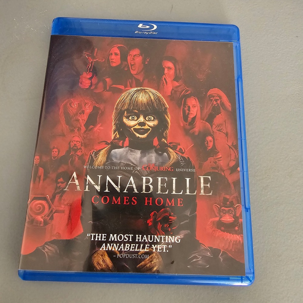 Annabelle Comes Home Blu-ray DVD Combo The Conjuring Universe Horror Movie